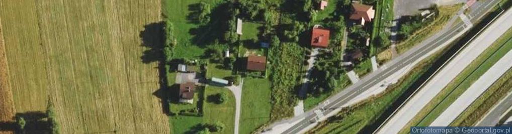 Zdjęcie satelitarne Krze Duże ul.