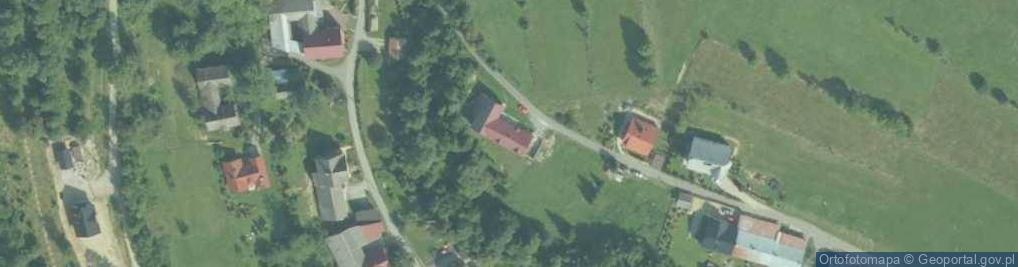 Zdjęcie satelitarne Krzeczów ul.