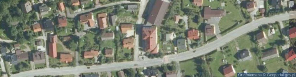 Zdjęcie satelitarne Krzeczów ul.