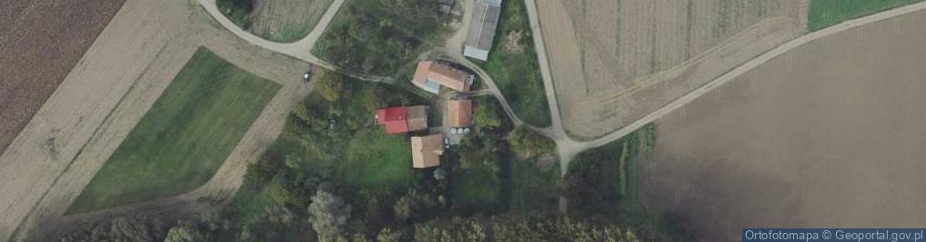 Zdjęcie satelitarne Krzeczowice ul.