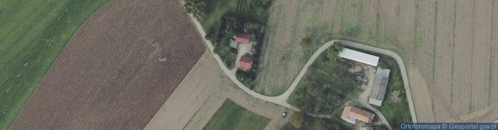 Zdjęcie satelitarne Krzeczowice ul.