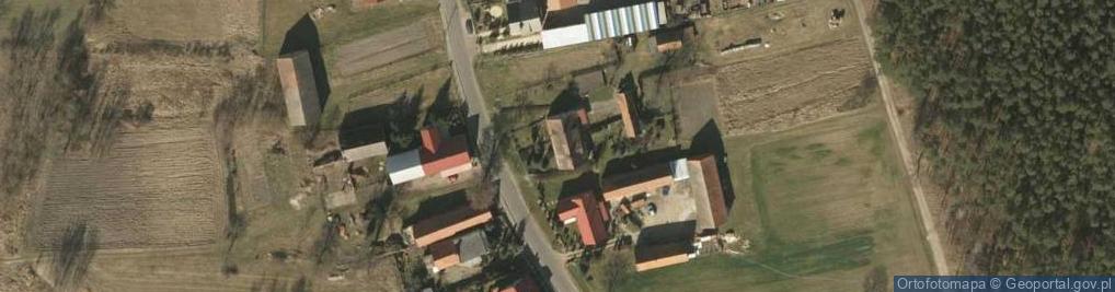 Zdjęcie satelitarne Krzelów ul.