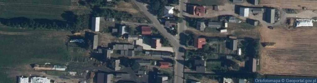 Zdjęcie satelitarne Krzesk-Królowa Niwa ul.