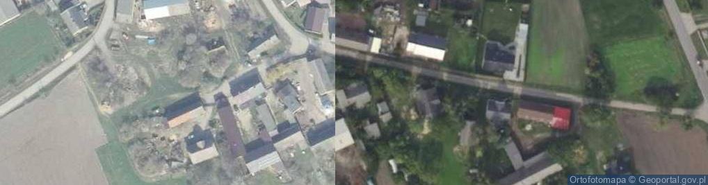 Zdjęcie satelitarne Krzeszkowice ul.