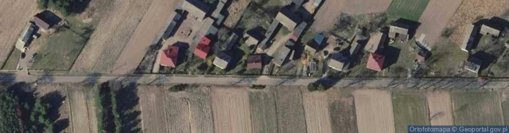 Zdjęcie satelitarne Krzewa ul.