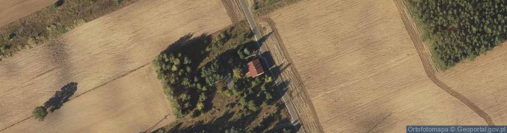 Zdjęcie satelitarne Krzewie Drugie ul.