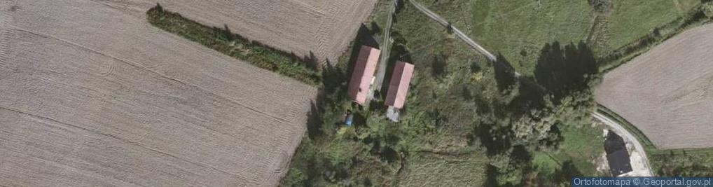 Zdjęcie satelitarne Krzewie Małe ul.