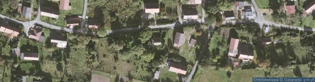 Zdjęcie satelitarne Krzewie Wielkie ul.