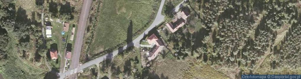 Zdjęcie satelitarne Krzewina ul.