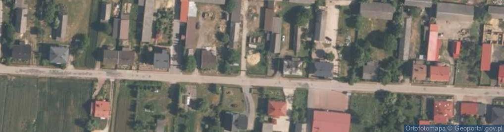 Zdjęcie satelitarne Krzewiny ul.
