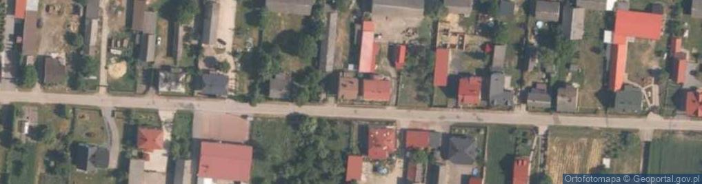 Zdjęcie satelitarne Krzewiny ul.
