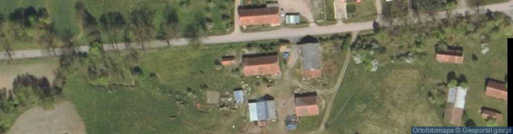 Zdjęcie satelitarne Krzewno ul.