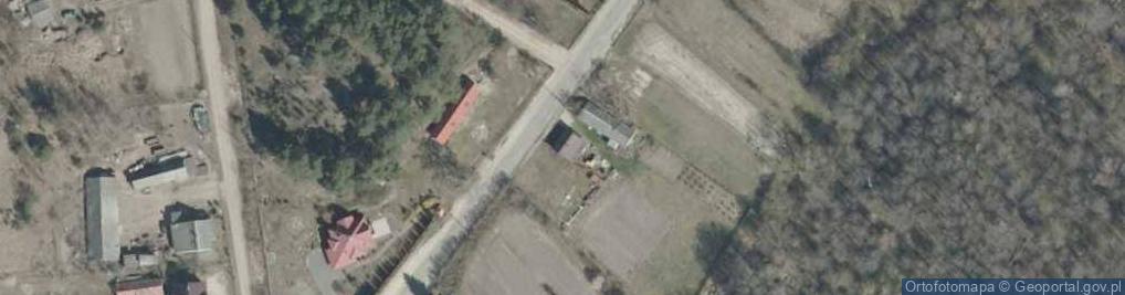 Zdjęcie satelitarne Krzewo ul.