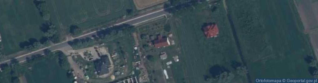 Zdjęcie satelitarne Krzewsk ul.