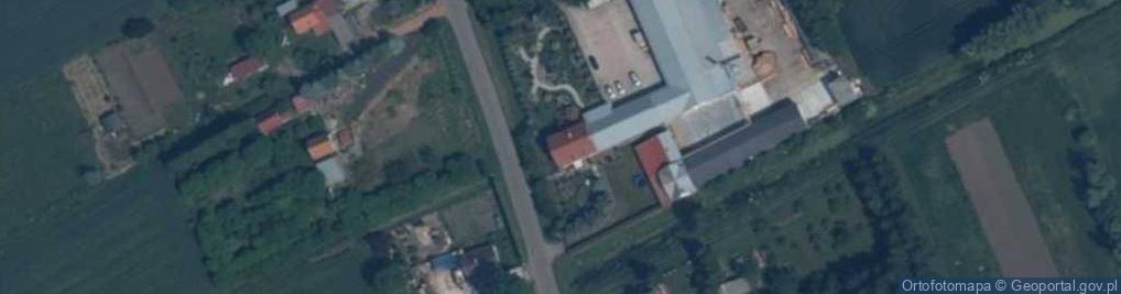 Zdjęcie satelitarne Krzewsk ul.