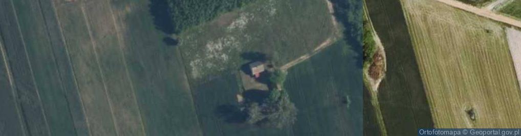Zdjęcie satelitarne Krzyczki-Żabiczki ul.