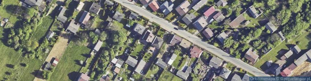 Zdjęcie satelitarne Krzykawa ul.