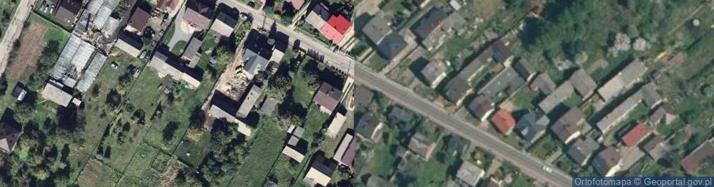 Zdjęcie satelitarne Krzykawa ul.