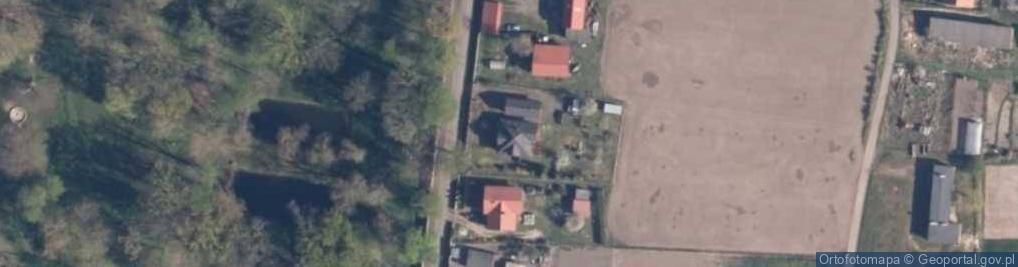 Zdjęcie satelitarne Krzymów ul.