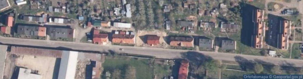 Zdjęcie satelitarne Krzymów ul.