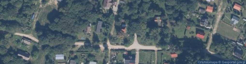 Zdjęcie satelitarne Krzynia ul.