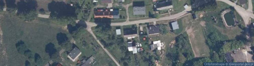Zdjęcie satelitarne Krzywań ul.