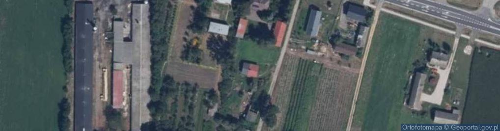 Zdjęcie satelitarne Krzywanice ul.