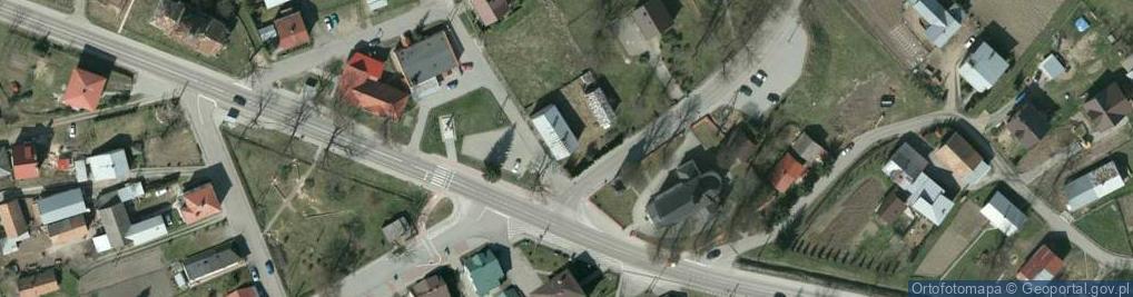 Zdjęcie satelitarne Krzywcza ul.