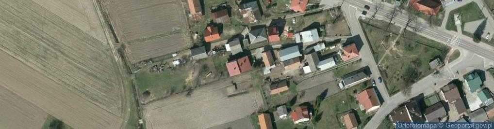Zdjęcie satelitarne Krzywcza ul.