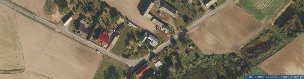 Zdjęcie satelitarne Krzywe Kolano ul.