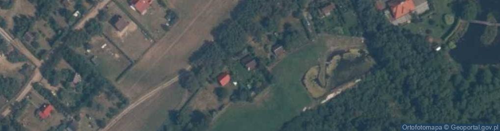 Zdjęcie satelitarne Krzywe ul.