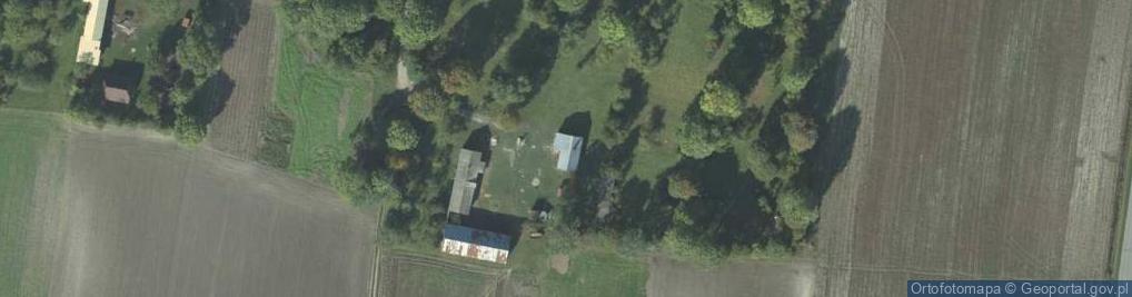 Zdjęcie satelitarne Krzywice-Kolonia ul.
