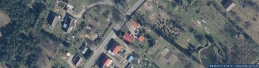 Zdjęcie satelitarne Krzywice ul.