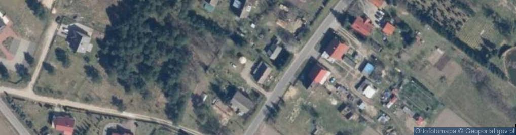 Zdjęcie satelitarne Krzywice ul.