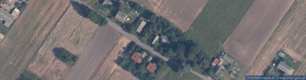 Zdjęcie satelitarne Krzywie ul.