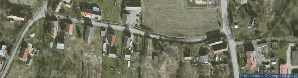 Zdjęcie satelitarne Krzywina ul.