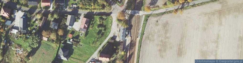 Zdjęcie satelitarne Krzywizna ul.