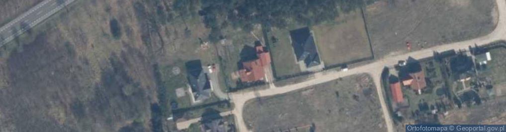 Zdjęcie satelitarne Krzywopłoty ul.