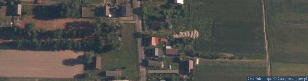 Zdjęcie satelitarne Krzyworzeka ul.