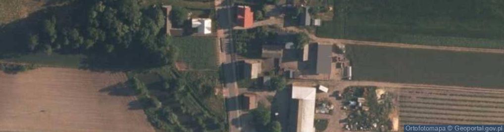 Zdjęcie satelitarne Krzyworzeka ul.