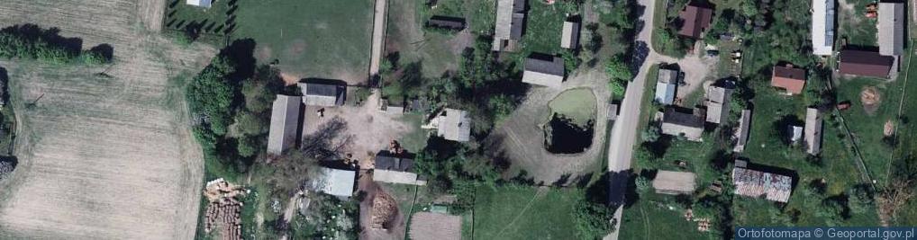 Zdjęcie satelitarne Krzywowólka-Kolonia ul.