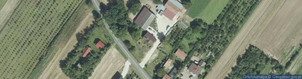 Zdjęcie satelitarne Krzyż ul.