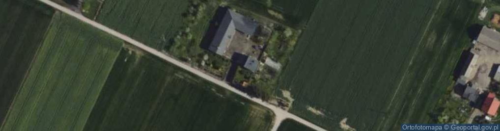Zdjęcie satelitarne Krzyżanów ul.