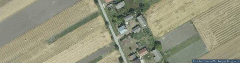 Zdjęcie satelitarne Krzyżanowice Dolne ul.