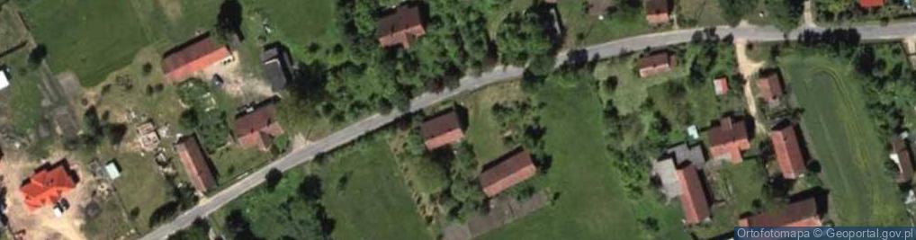 Zdjęcie satelitarne Krzyżany ul.