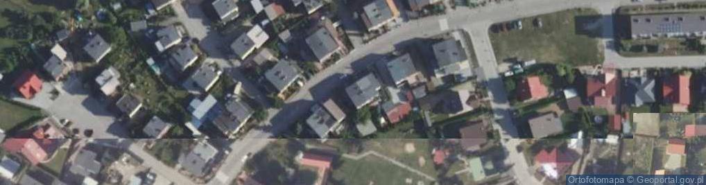 Zdjęcie satelitarne Krybusa Maksymiliana, dr. ul.