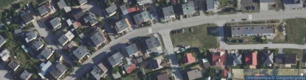 Zdjęcie satelitarne Krybusa Maksymiliana, dr. ul.