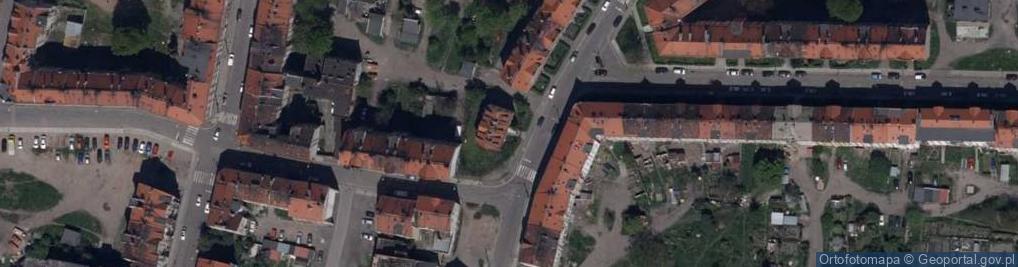 Zdjęcie satelitarne Króla Kazimierza Wielkiego ul.