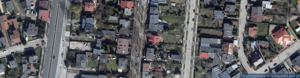 Zdjęcie satelitarne Kryzysowa ul.