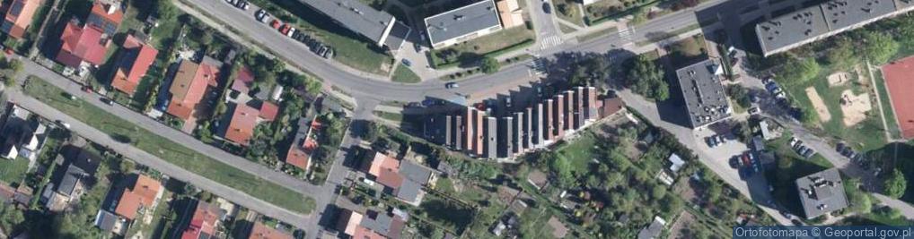 Zdjęcie satelitarne Króla Kazimierza Wielkiego ul.